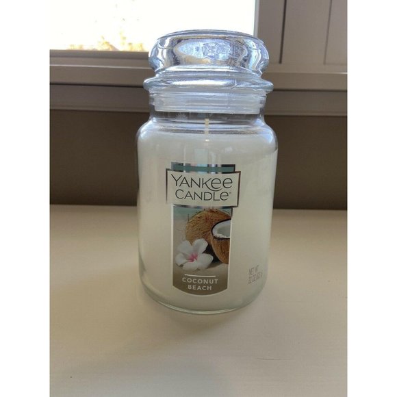 Yankee Candle COCONUT BEACH Scented Jar Candle NEW